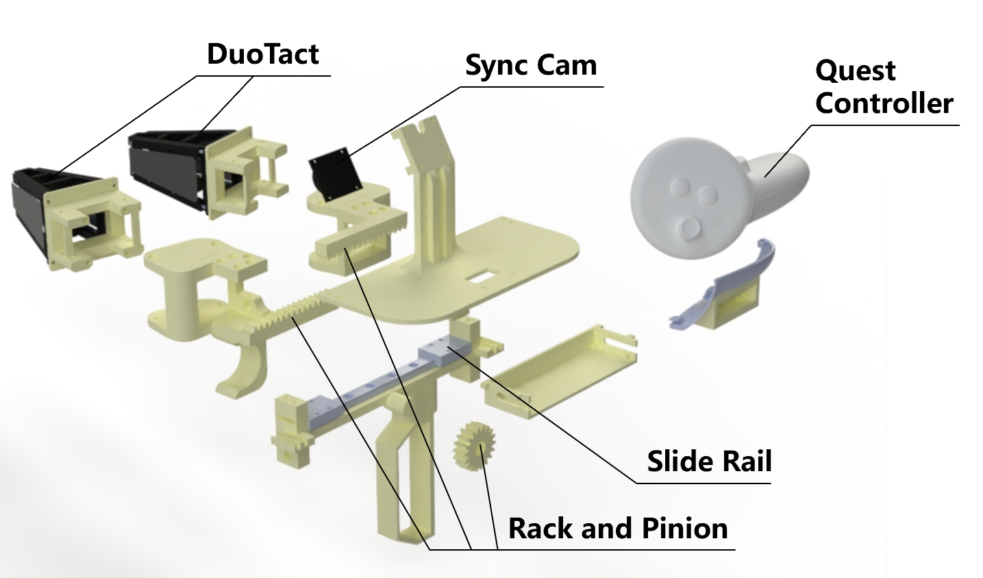 ViTaMIn-B2 Gripper Design